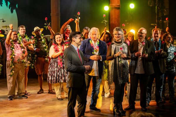 Joseph Hayward (Producing Artistic Director) and Company_Opening Night of The York Th Photo