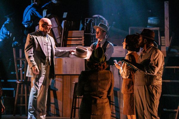 Matthew Stocke and the ensemble  Photo
