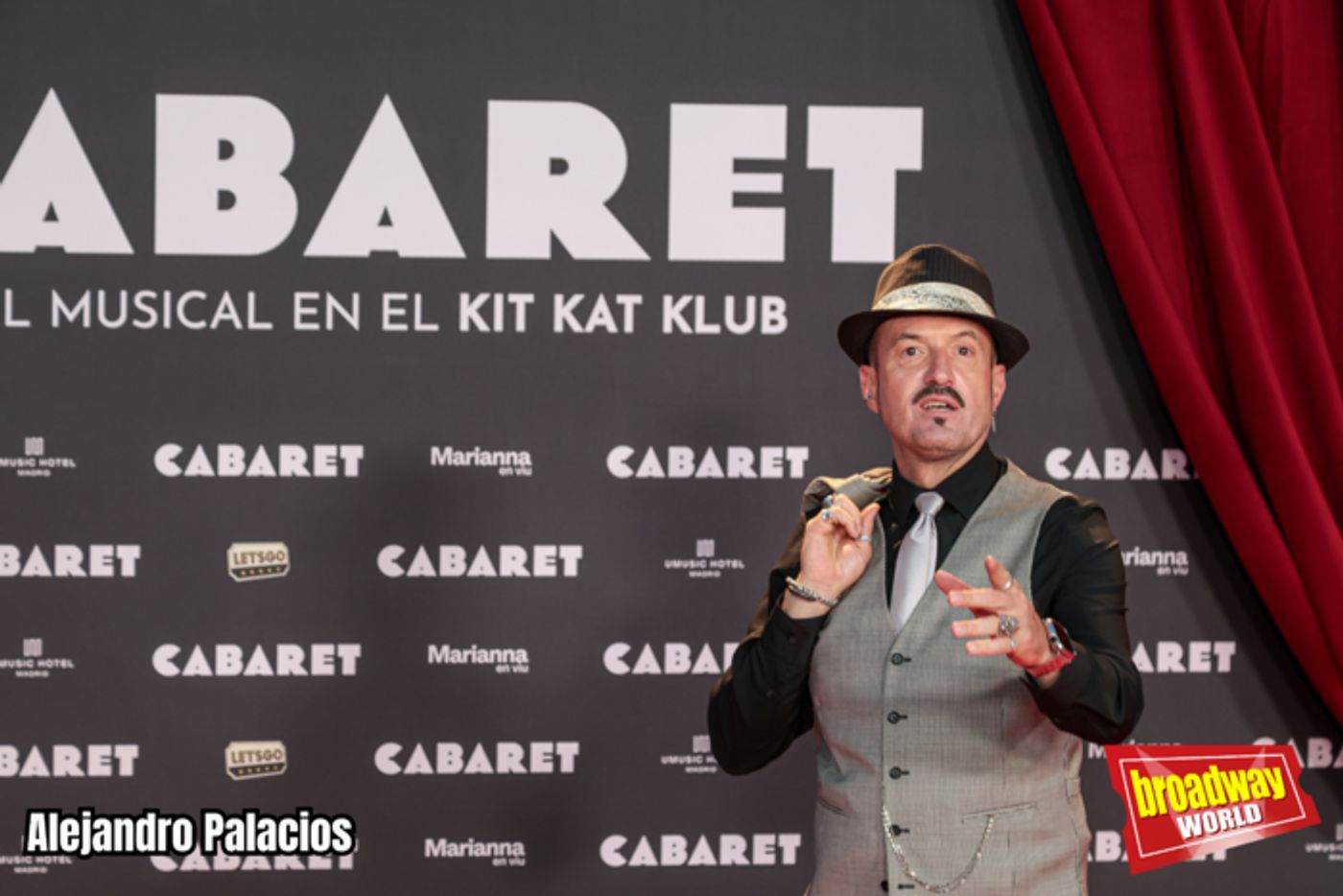 PHOTOS: Alfombra Roja del Estreno VIP de CABARET en el UMusic Hotel Teatro Albéniz de Madrid  Image