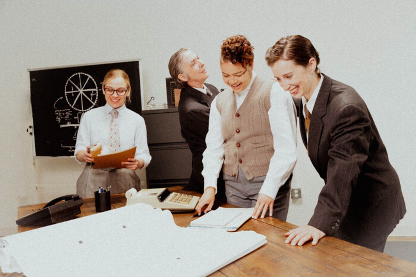 Photos: First Look at the Cast of THE ROCKET MEN at Synchronicity Theatre  Image