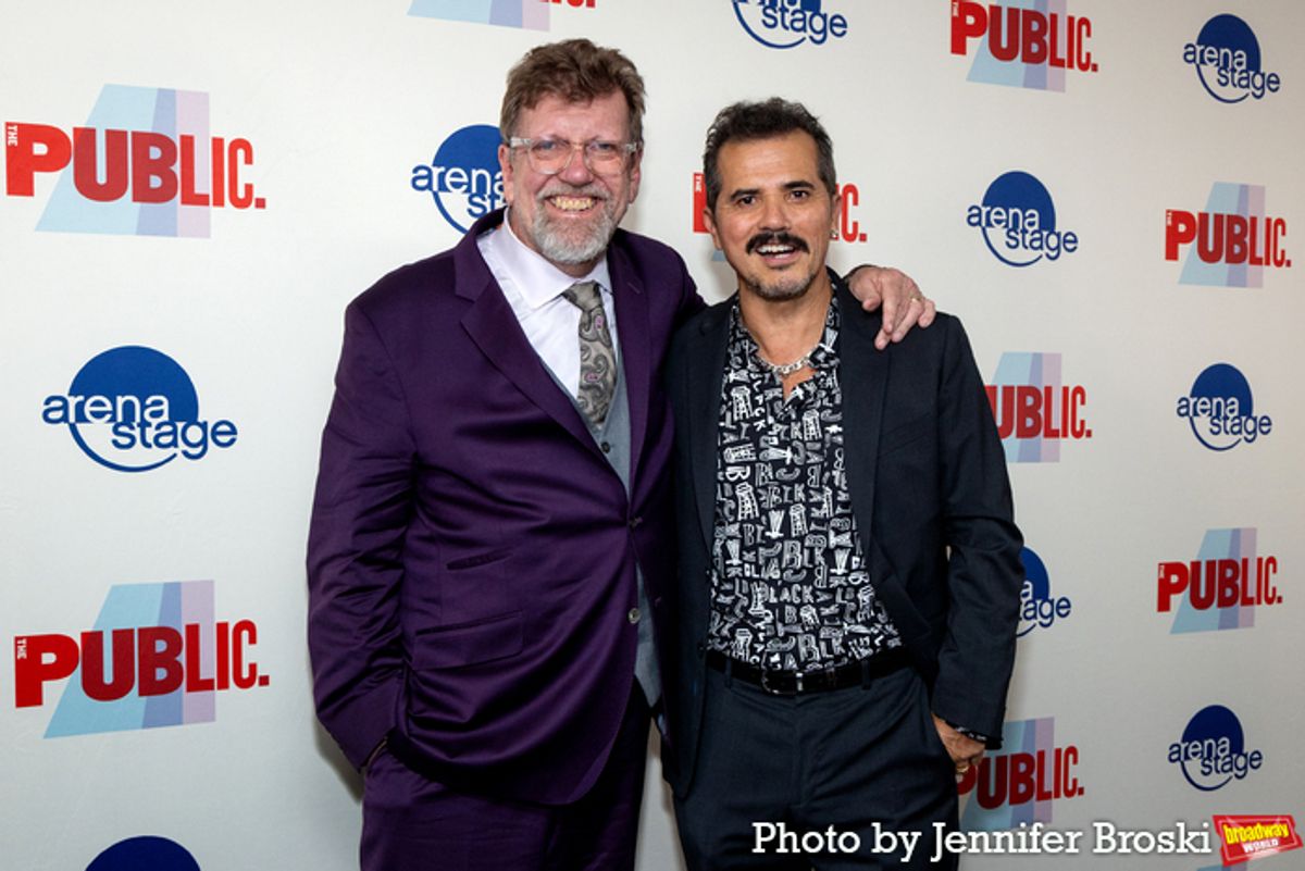 Oskar Eustis, John Leguizamo at 