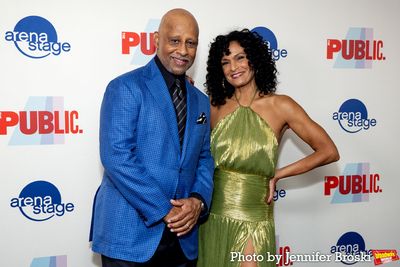 Ruben Santiago-Hudson, Rosa Evangelina Arredondo Photo