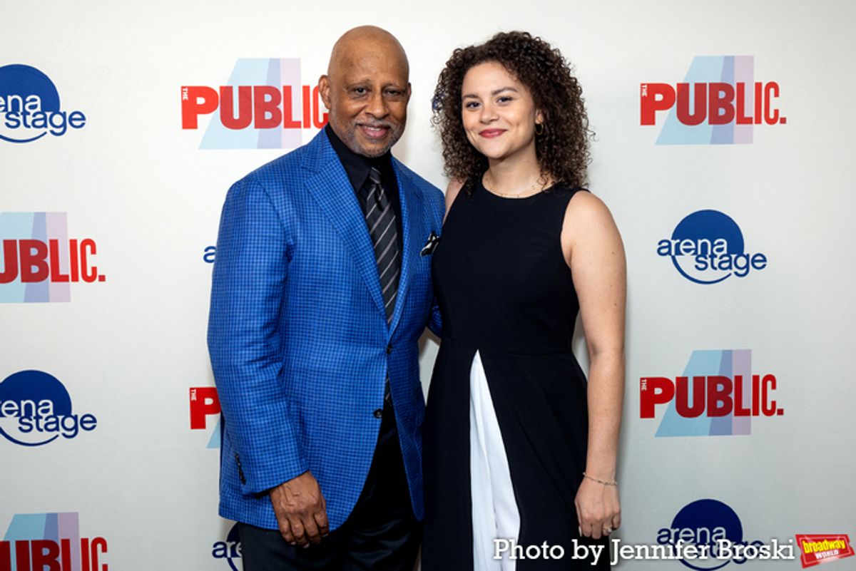 Ruben Santiago-Hudson, Lily Santiago at 