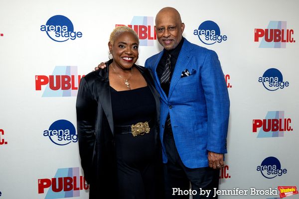 Ann C. James, Ruben Santiago-Hudson Photo