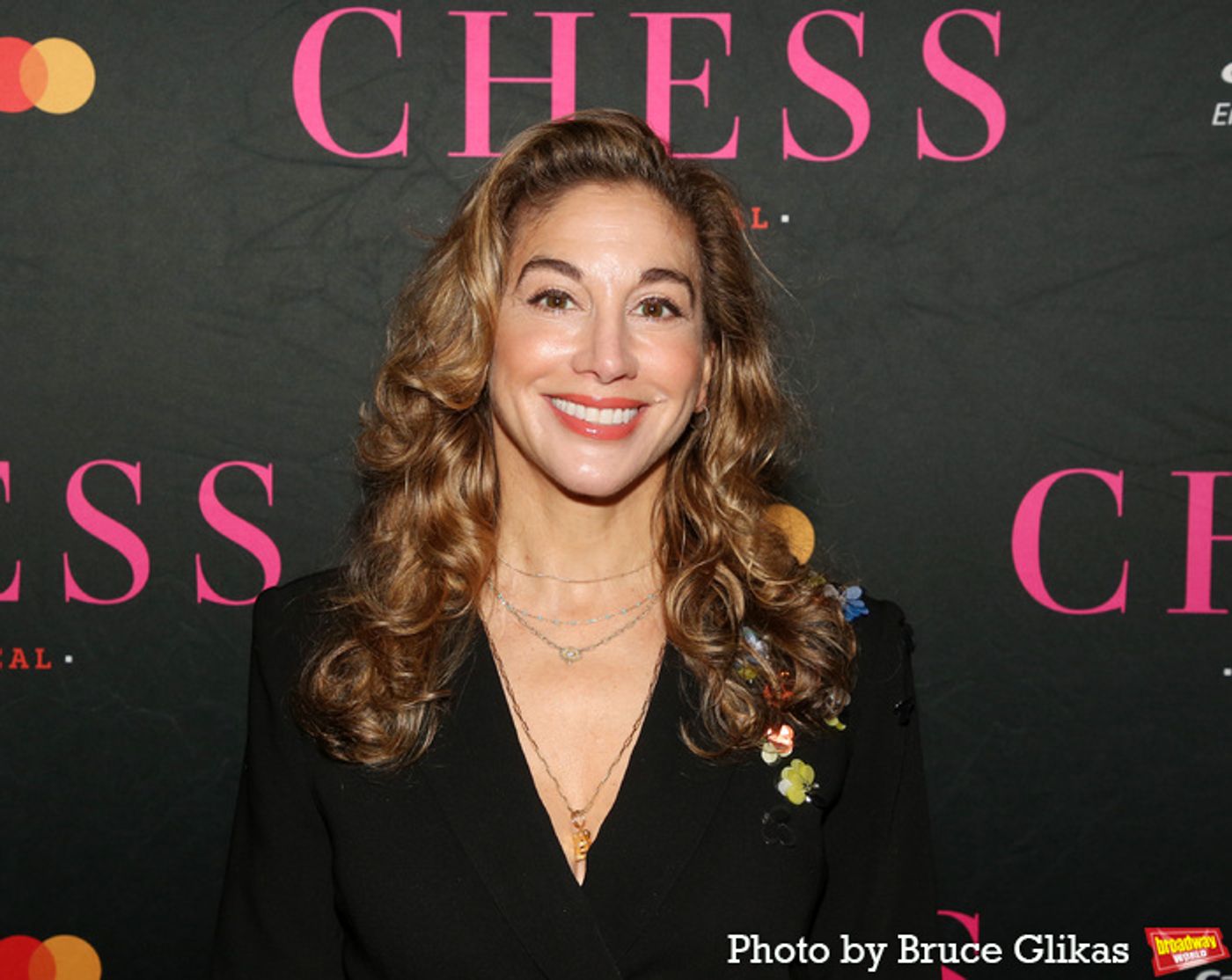 Photos: CHESS Stars Lea Michele, Aaron Tveit, and Nicholas Christopher Meet the Press  Image