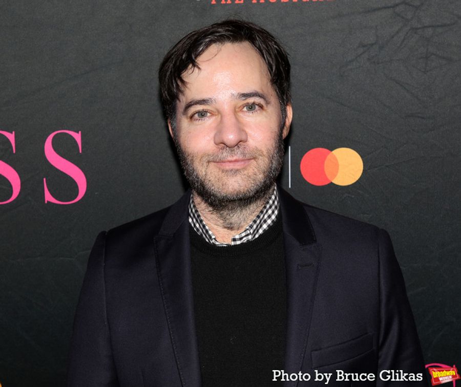 Photos: CHESS Stars Lea Michele, Aaron Tveit, and Nicholas Christopher Meet the Press Image