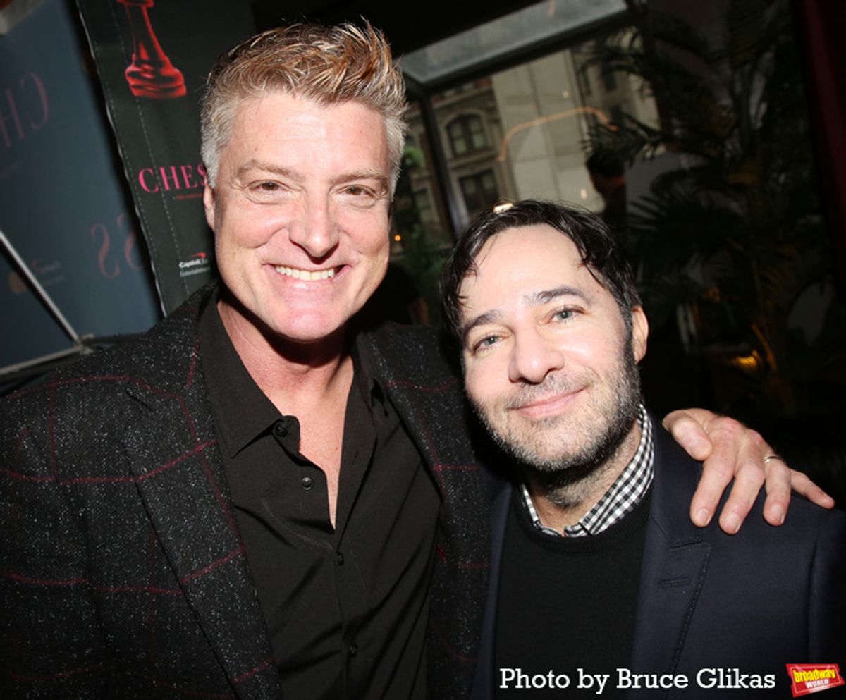 Sean Allan Krill and Book Writer Danny Strong  at 