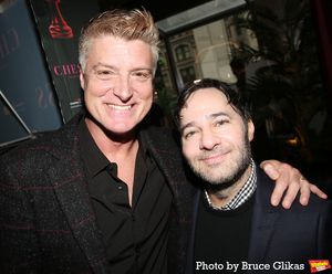 Sean Allan Krill and Book Writer Danny Strong @ BroadwayWorld Sean Allan Krill and Book Writer Danny Strong Photo