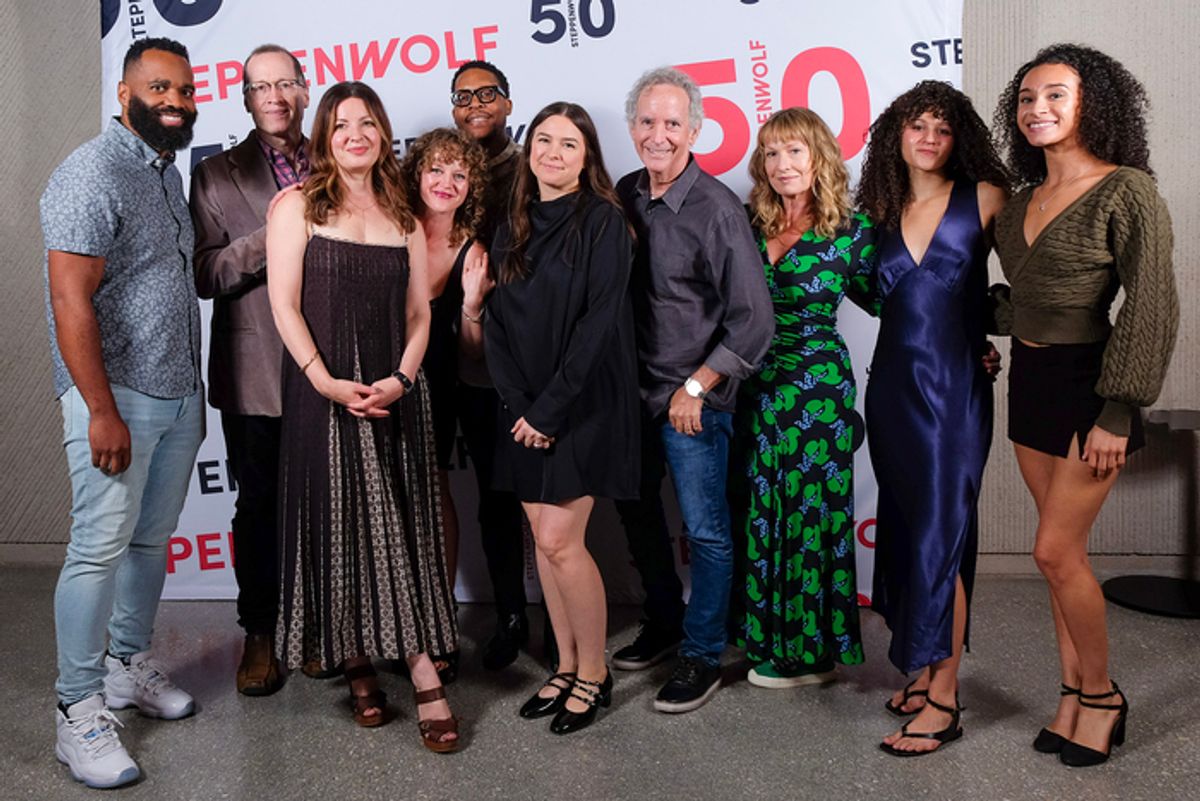 Terence Sims. ensemble members Tim Hopper, Kate Arrington, Caroline Neff and Namir Smallwood, Leah Karpel, Paul Murray, Sarah Charipar, Emilie Maureen Hanson and Reese Parish at 