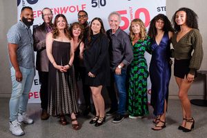 Terence Sims. ensemble members Tim Hopper, Kate Arrington, Caroline Neff and Namir Sm Photo