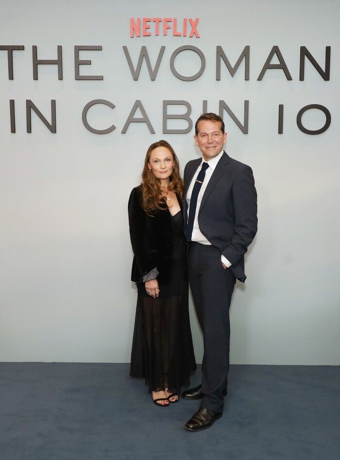 Photos: Hannah Waddingham, Simon Stone & More Attend THE WOMAN IN CABIN 10 Premiere  Image