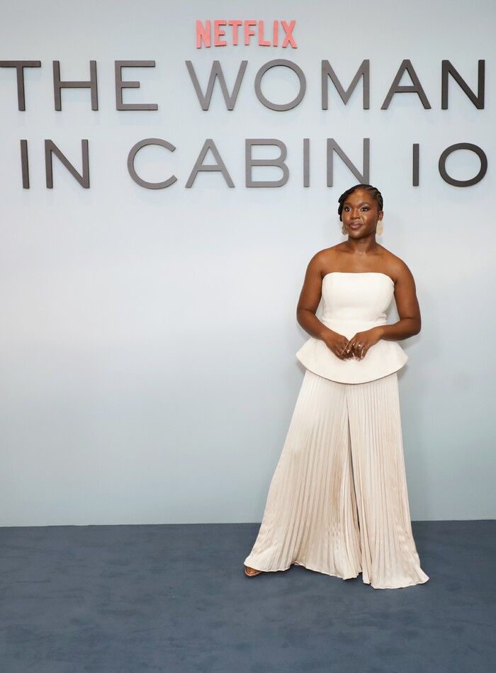 Photos: Hannah Waddingham, Simon Stone & More Attend THE WOMAN IN CABIN 10 Premiere  Image