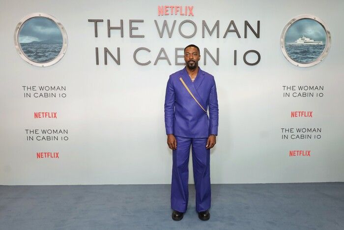 Photos: Hannah Waddingham, Simon Stone & More Attend THE WOMAN IN CABIN 10 Premiere  Image