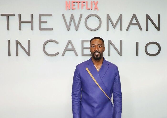 Photos: Hannah Waddingham, Simon Stone & More Attend THE WOMAN IN CABIN 10 Premiere  Image