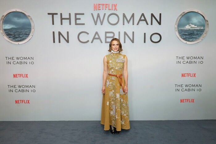 Photos: Hannah Waddingham, Simon Stone & More Attend THE WOMAN IN CABIN 10 Premiere  Image