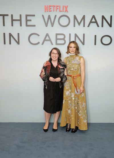 Ruth Ware and Keira Knightley  Photo