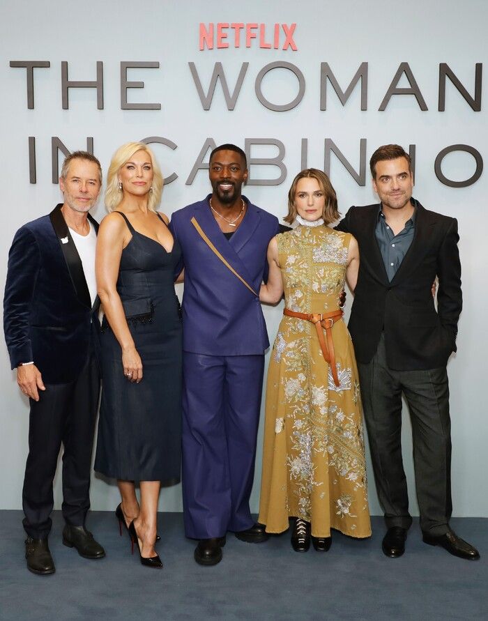 Photos: Hannah Waddingham, Simon Stone & More Attend THE WOMAN IN CABIN 10 Premiere  Image