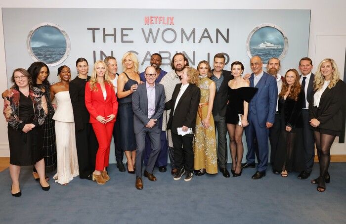 Photos: Hannah Waddingham, Simon Stone & More Attend THE WOMAN IN CABIN 10 Premiere  Image
