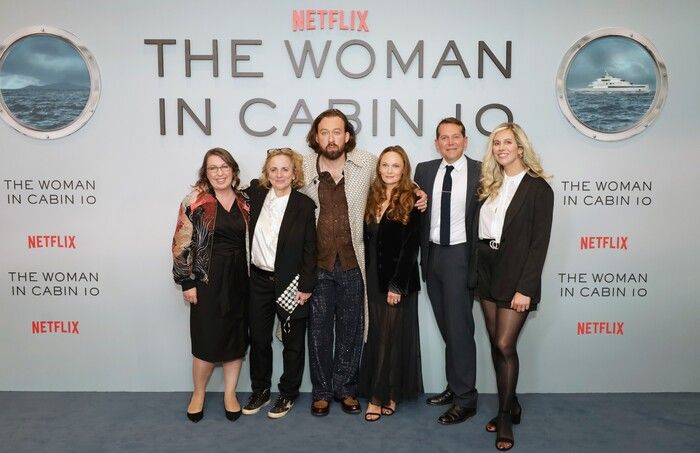 Photos: Hannah Waddingham, Simon Stone & More Attend THE WOMAN IN CABIN 10 Premiere  Image