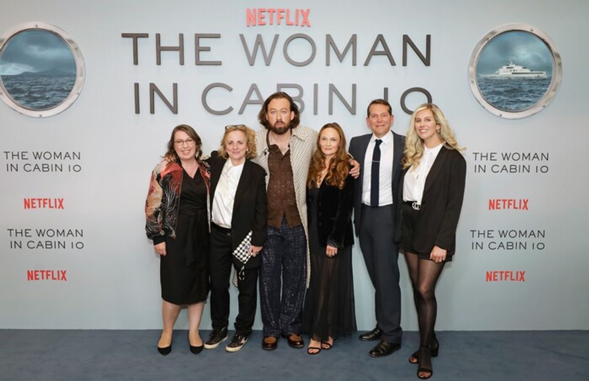  Ruth Ware, Debra Hayward, Simon Stone, Anna Waterhouse, Joe Shrapnel and Ilda Diffley at 