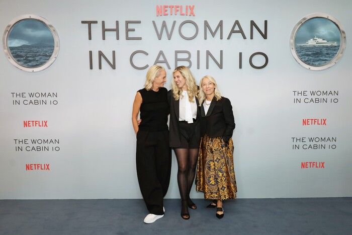 Photos: Hannah Waddingham, Simon Stone & More Attend THE WOMAN IN CABIN 10 Premiere  Image