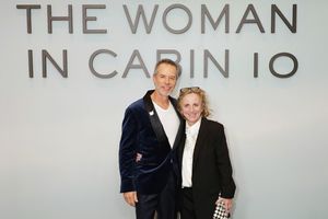 Guy Pearce and Debra Hayward @ BroadwayWorld Guy Pearce and Debra Hayward Photo