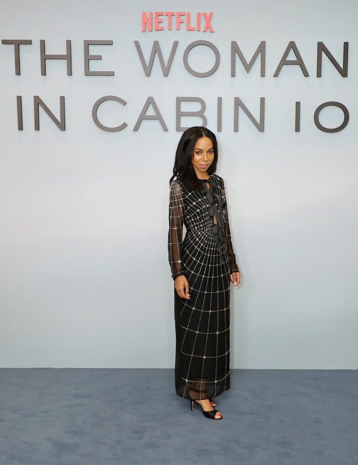 Photos: Hannah Waddingham, Simon Stone & More Attend THE WOMAN IN CABIN 10 Premiere  Image