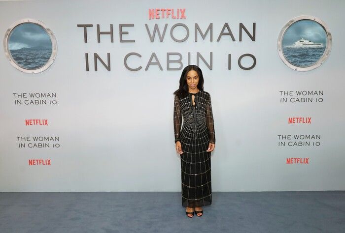Photos: Hannah Waddingham, Simon Stone & More Attend THE WOMAN IN CABIN 10 Premiere  Image
