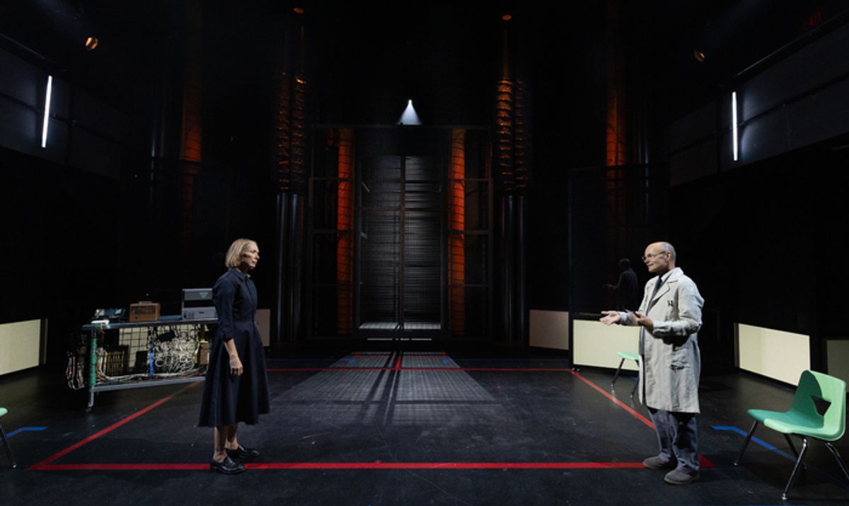 Elizabeth Marvel and Henry Stram at 