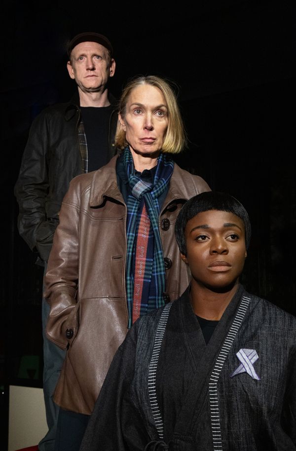Scott Shepherd, Elizabeth Marvel, and Jennifer Mogbock Photo