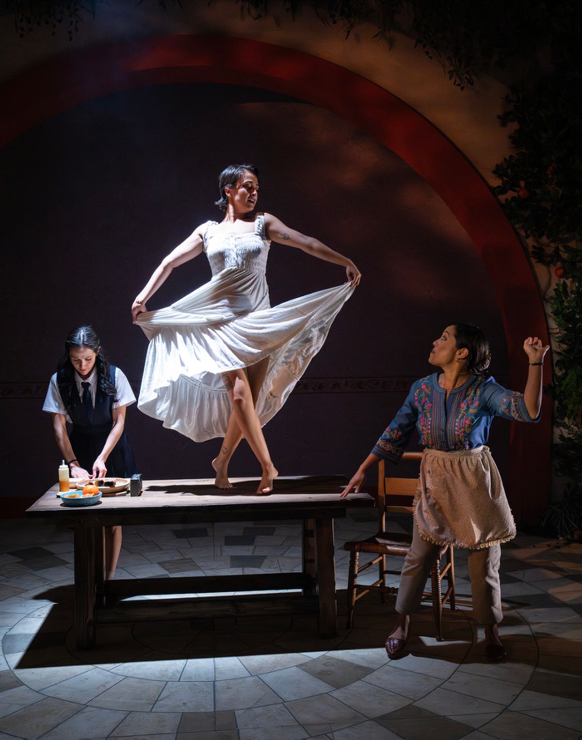 Jacqueline Guillen, Andrea Soto, and Elena Hurst at 