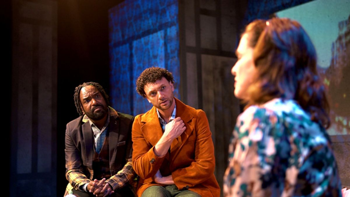 Andre G. Brown, Justin Lawrence Barnes and Stephanie Erb at 