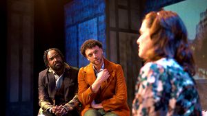 Andre G. Brown, Justin Lawrence Barnes and Stephanie Erb @ BroadwayWorld Andre G. Brown, Justin Lawrence Barnes and Stephanie Erb Photo