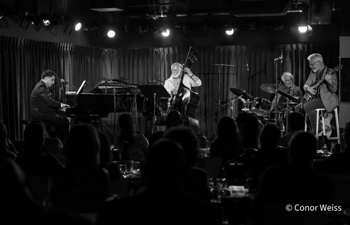 Quintin Harris on piano. Photo credit: Conor Weiss at 