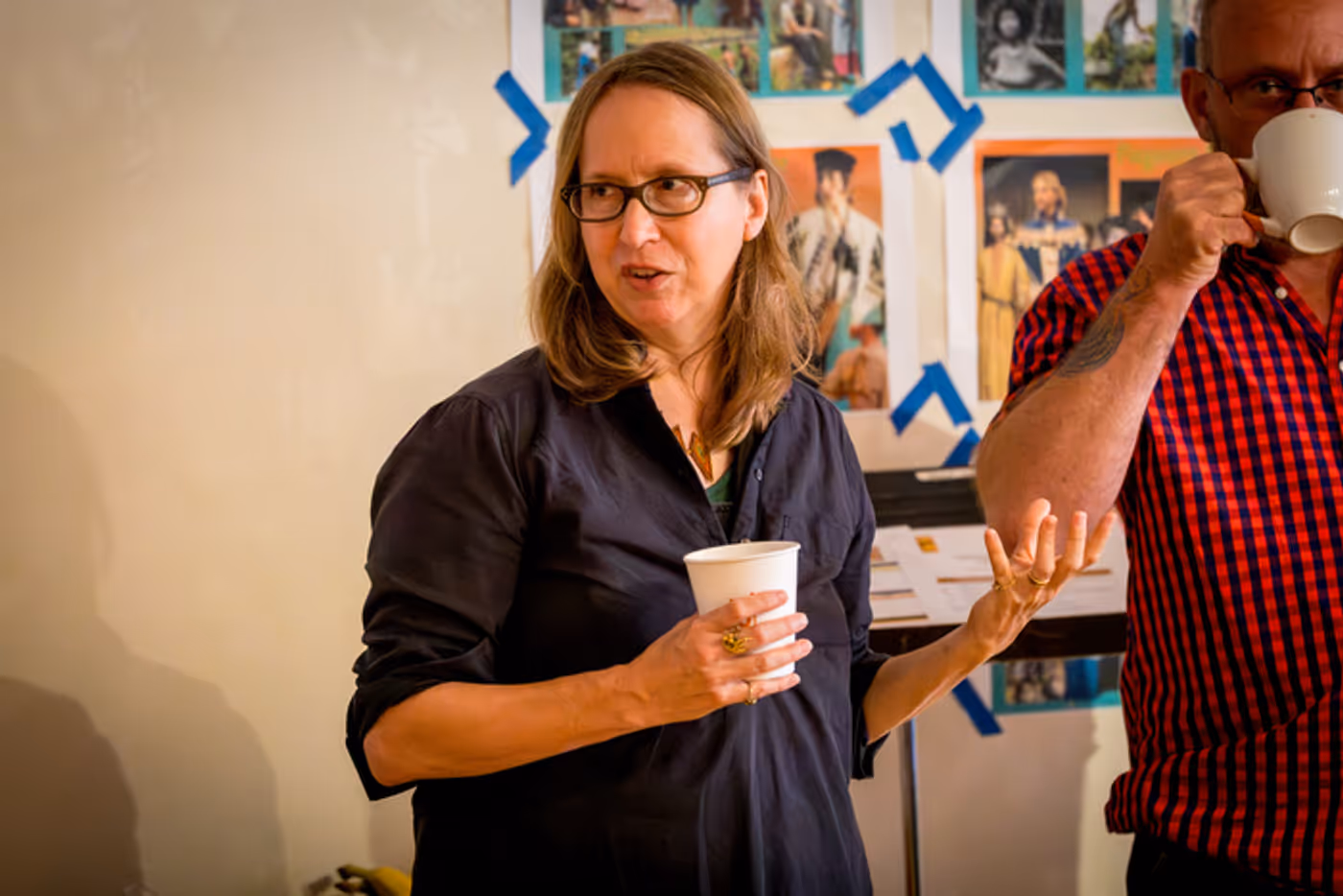Photos: THE BURNING CAULDRON OF FIERY FIRE World Premiere in Rehearsal  Image
