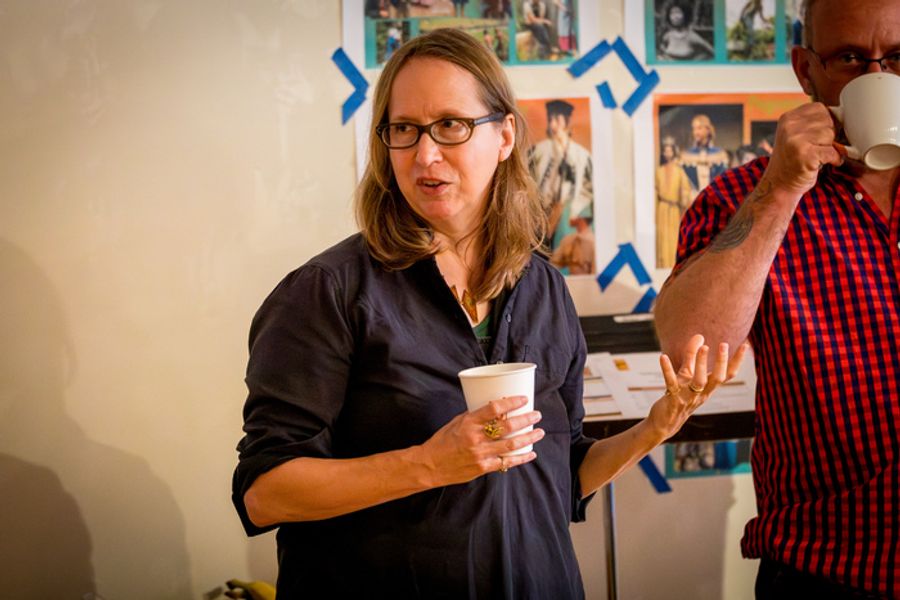 Photos: THE BURNING CAULDRON OF FIERY FIRE World Premiere in Rehearsal  Image
