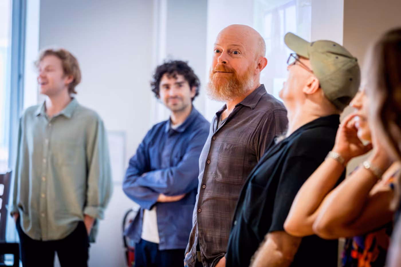 Photos: THE BURNING CAULDRON OF FIERY FIRE World Premiere in Rehearsal  Image