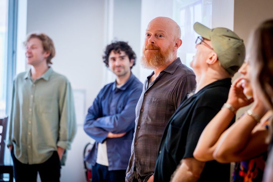 Photos: THE BURNING CAULDRON OF FIERY FIRE World Premiere in Rehearsal  Image