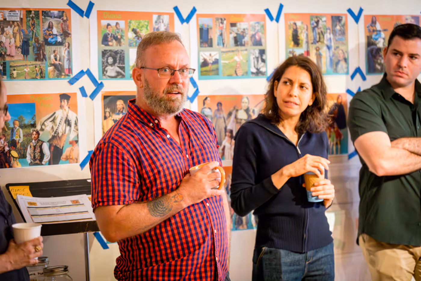Photos: THE BURNING CAULDRON OF FIERY FIRE World Premiere in Rehearsal  Image