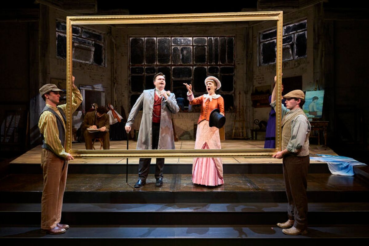 Ben Senneff, Jodi Dominick and the Company at 