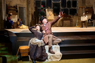 Diane Sutherland, Brian Sutherland and the Company Photo