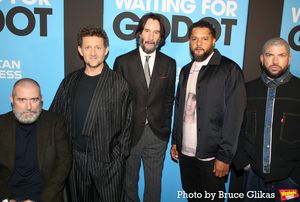 Michael Patrick Thornton, Alex Winter, Keanu Reeves, Brandon J. Dirden and Director Jamie Lloyd @ BroadwayWorld Michael Patrick Thornton, Alex Winter, Keanu Reeves, Brandon J. Dirden and Director J Photo