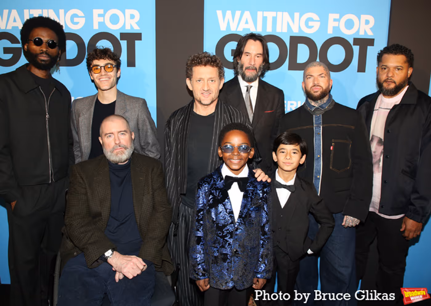 Photos: Keanu Reeves, Alex Winter, and More Celebrate WAITING FOR GODOT Opening Night  Image