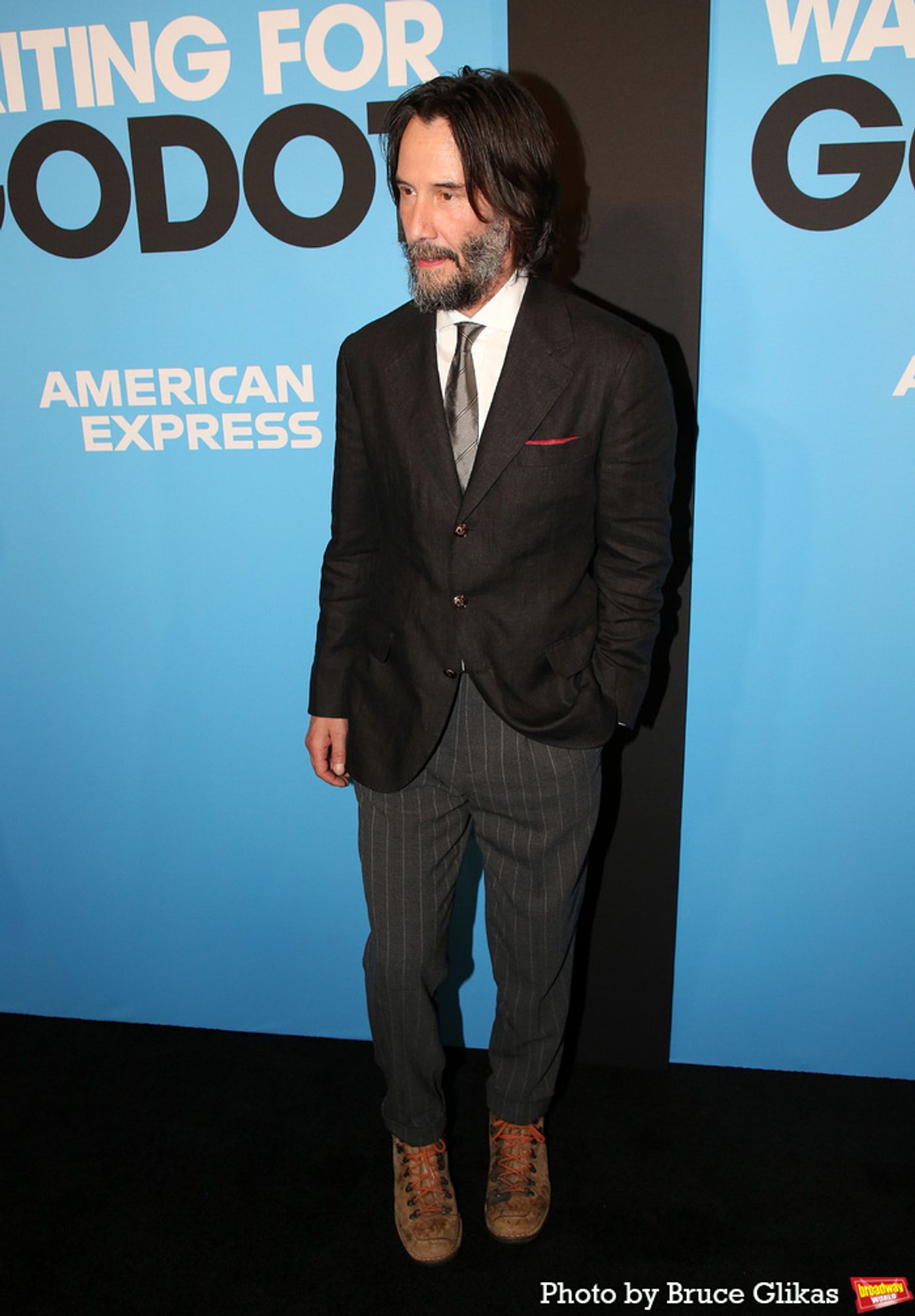 Photos: Keanu Reeves, Alex Winter, and More Celebrate WAITING FOR GODOT Opening Night  Image