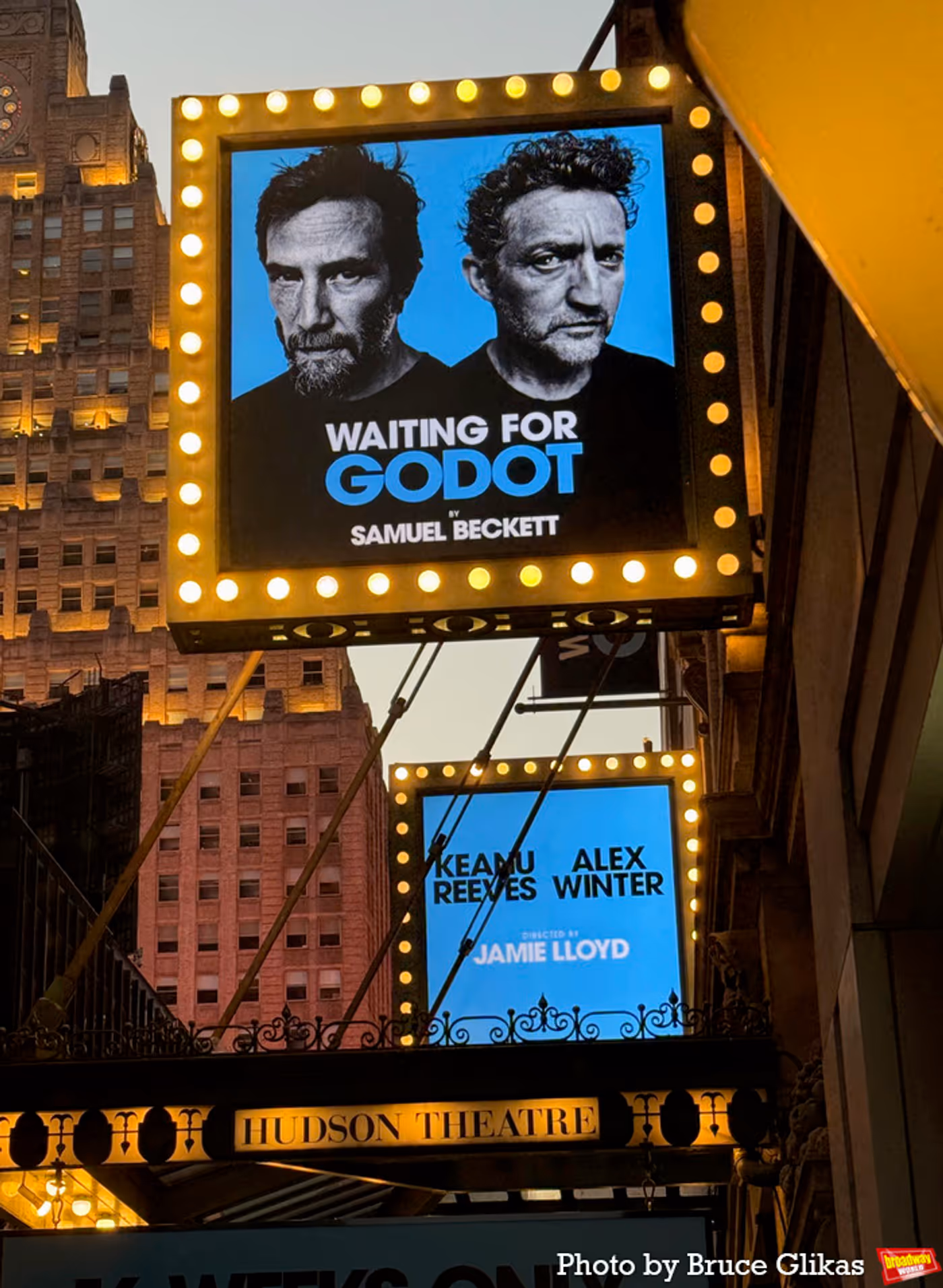 Photos: Keanu Reeves, Alex Winter, and More Celebrate WAITING FOR GODOT Opening Night  Image