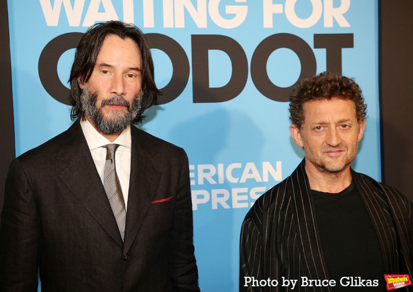 Photos: Keanu Reeves, Alex Winter, and More Celebrate WAITING FOR GODOT Opening Night  Image