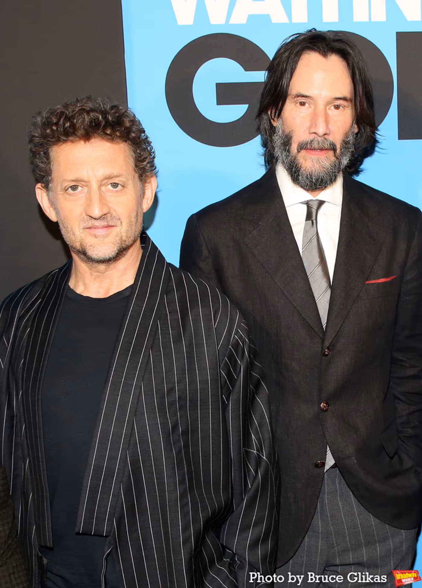 Photos: Keanu Reeves, Alex Winter, and More Celebrate WAITING FOR GODOT Opening Night  Image