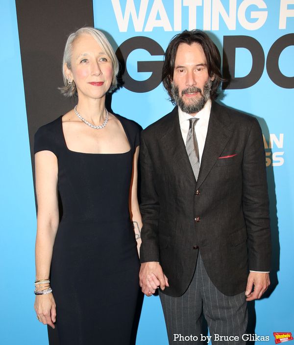 Alexandra Grant and Keanu Reeves Photo