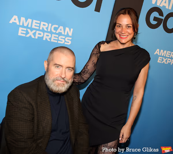 Michael Patrick Thornton and wife Lindsey Barlag Thornton Photo