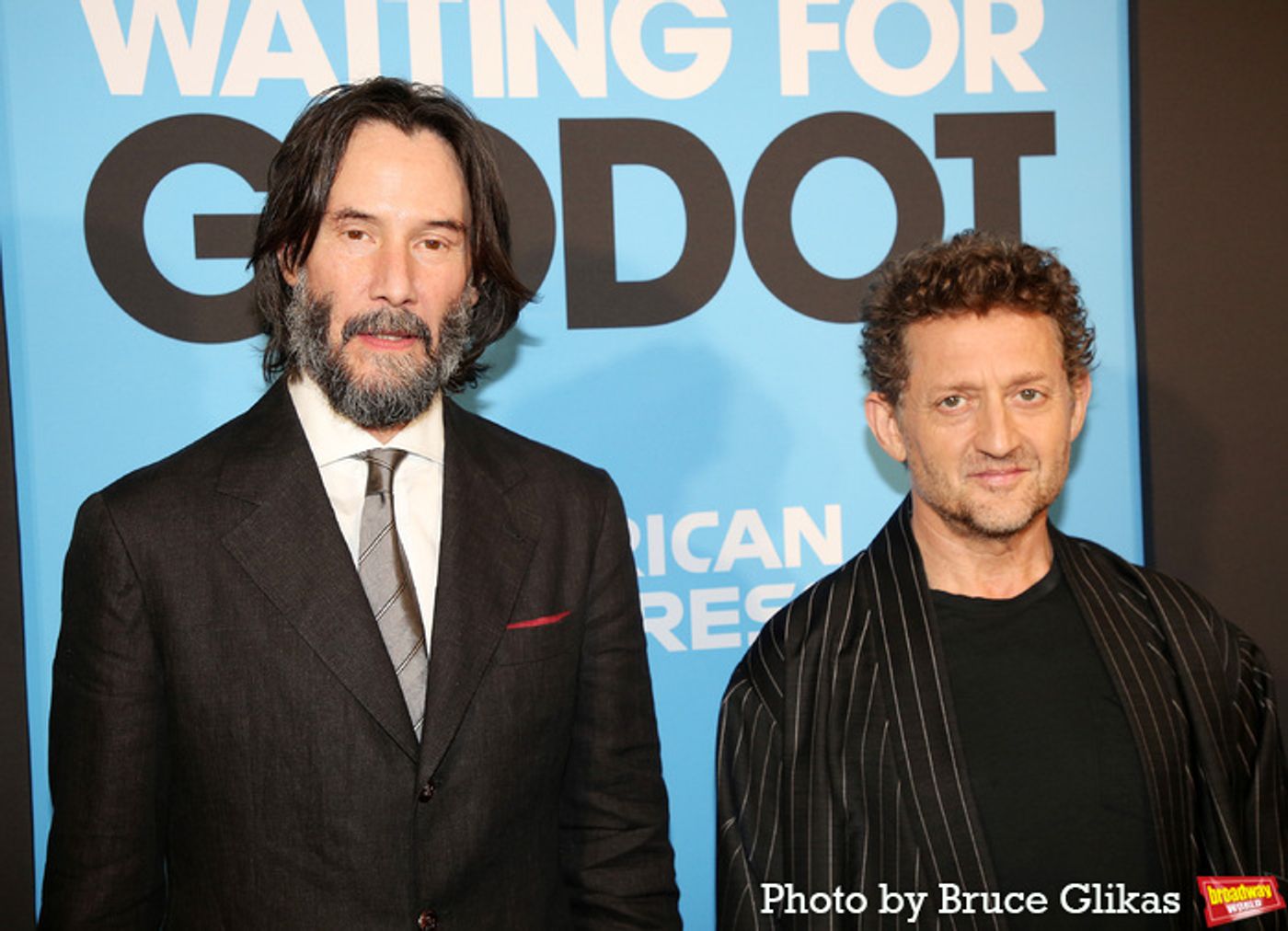 Photos: Keanu Reeves, Alex Winter, and More Celebrate WAITING FOR GODOT Opening Night  Image